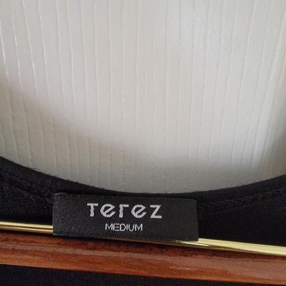 TEREZ Jumpsuit Sz M Zip Up Front Jogger Tampered Leg Elastic Waist Pockets - Picture 6 of 12